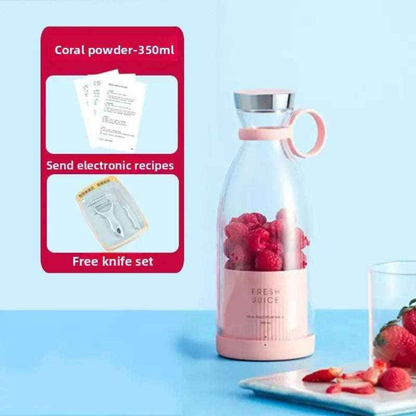 Wireless Blender Juicer Cup 400ml - Effortless Smoothies Anytime, Anywhere-Blenders & Food Processors-Splashis-Splashis