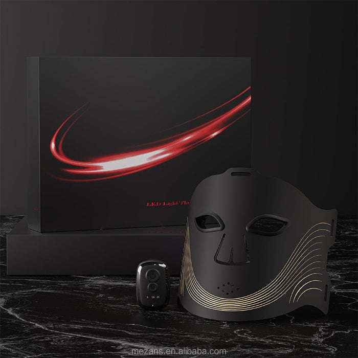Wireless multi-color LED light face mask — primary view Main image