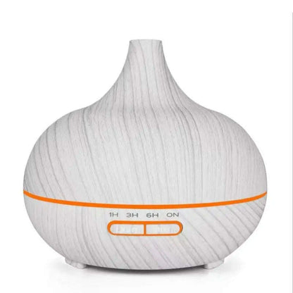 Wood Smart Aromatherapy Diffuser Splashis 20 sqm humidifier 500mL aroma diffuser 500ml-capacity ambient light diffuser aromatherapy  machine with remote aromatherapy humidifier with remote aromatherapy-diffuser auto shut-off  diffuser