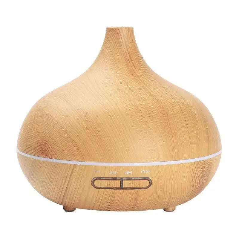 Wood Aromatherapy Diffuser - Smart Essential Oil Diffuser for Tranquil Environments-Home Office Storage-Splashis-Splashis