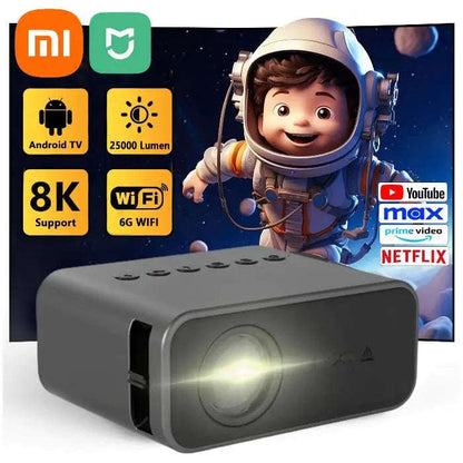 Xiaomi Mini Smart Projector Splashis 100-inch-screen 120-inch-display 20000-hour-lamp 8kresolution advanced-home-theater affordable-premium affordable-projector airplay-projector all-in-one-entertainment android-phone-projector